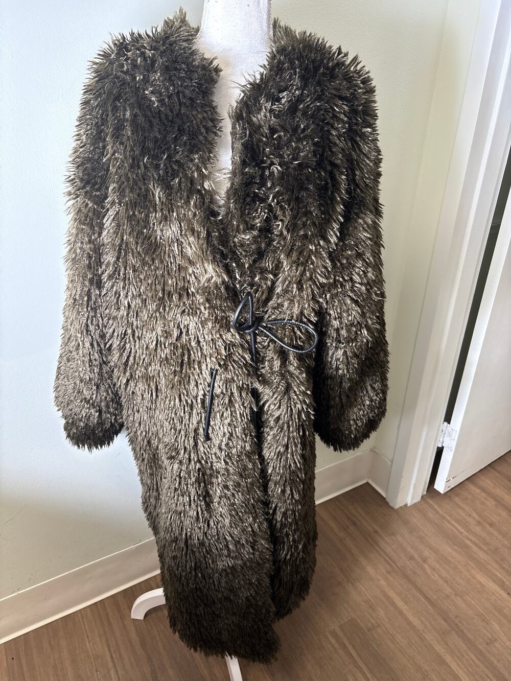 NWT Second Female Brown Long Sleeve "Ophie Coat" Sz M